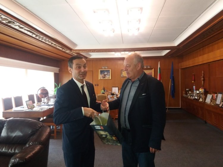 Кметът Мелемов се срещна с генералния консул на Турция в Пловдив Ергани