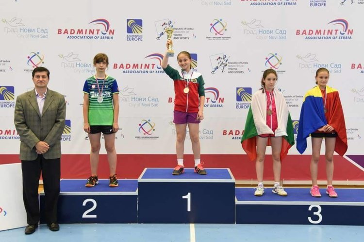 С 9 завоювани  медала и поне 6 изпуснати се върнаха бадминтонистите ни от Сърбия