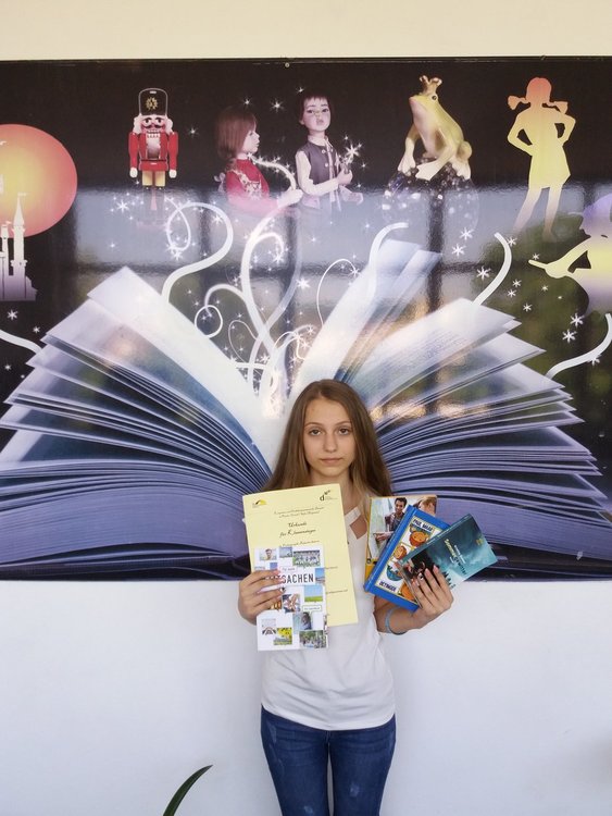 Награда от Посолството на Германия за ученичка от Езиковата гимназия