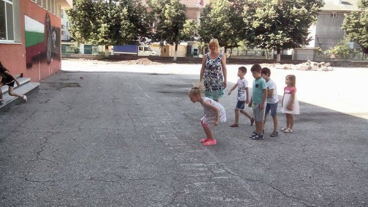 Лятна академия за бъдещи първокласници от ОУ "П.Славейков" 