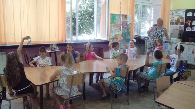 Лятна академия за бъдещи първокласници от ОУ "П.Славейков" 