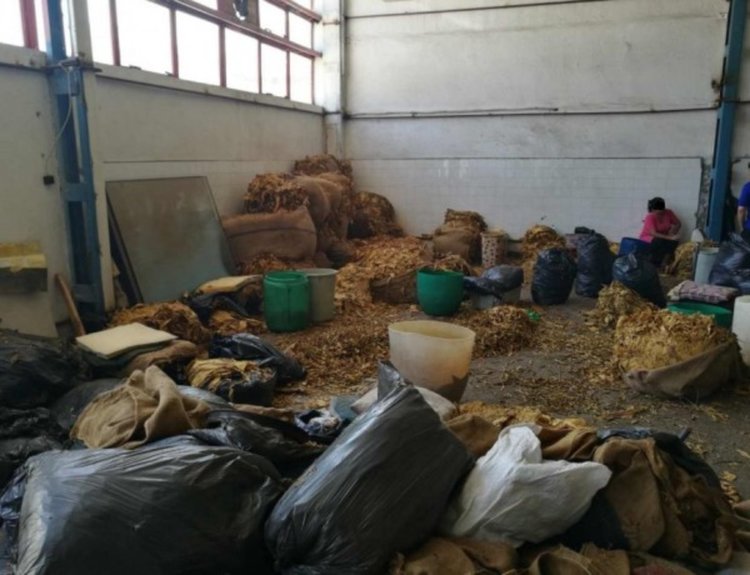 Митничари откриха нелегална фабрика за тютюн