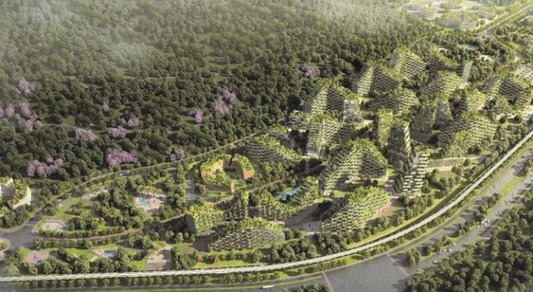 Китай строи първия ”град-гора” в света