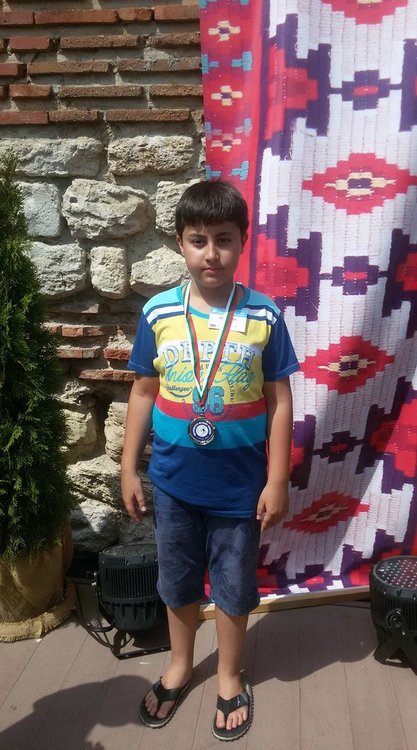 Георги Тотев от 3 клас е спечелил сребро