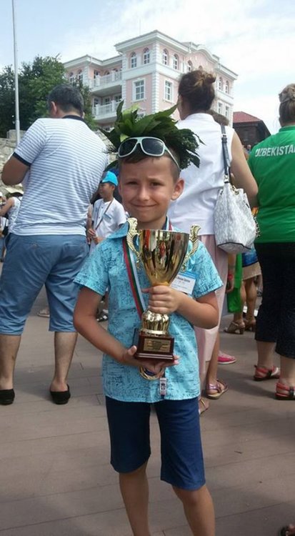 Валентин Станчев от 1 клас е със златен медал