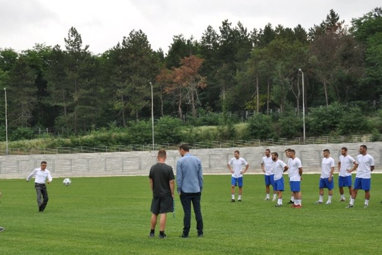 "Арда” проведе първа тренировка на обновения стадион „Дружба”