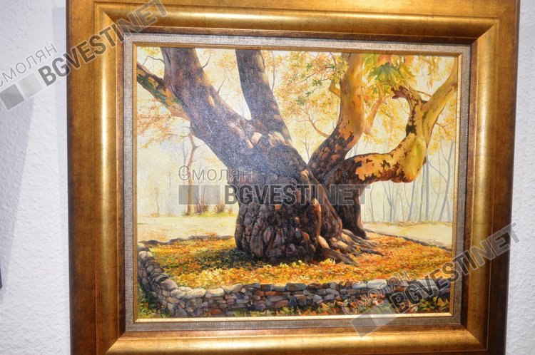 Приятели се поклониха пред големия художник Йордан Йорданов/Юри/ с ретроспективна изложба в Смолян