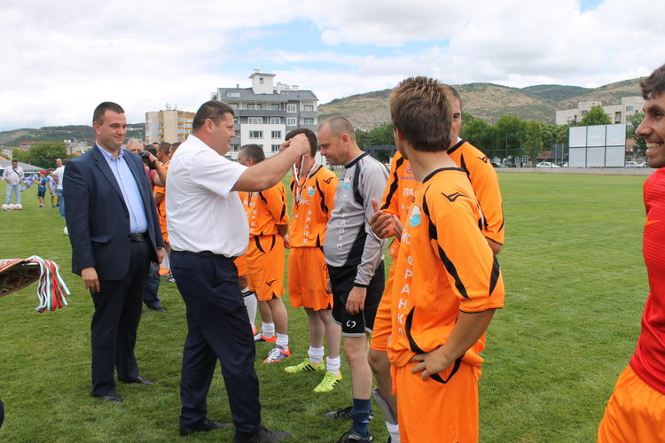 Полицаи от Комотини и Кърджали в приятелски мач за празника на МВР