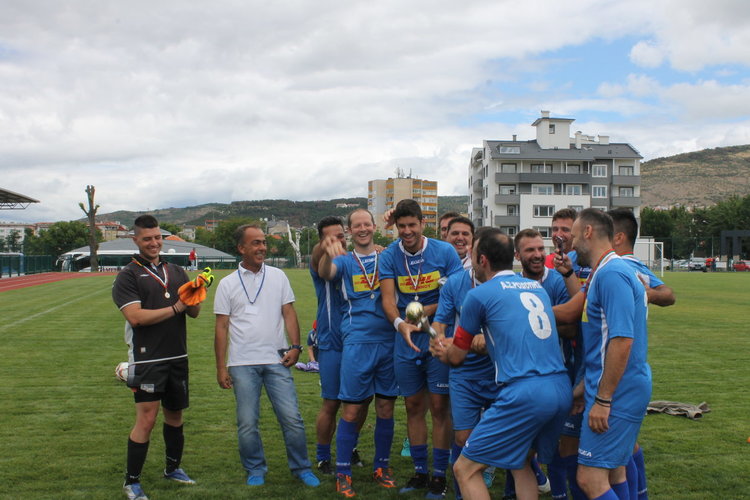 Полицаи от Комотини и Кърджали в приятелски мач за празника на МВР