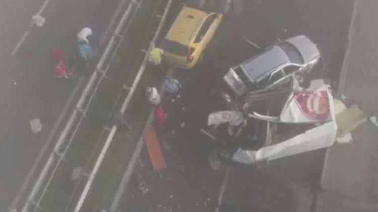 Верижни катастрофи затвориха ”Тракия”, има ранени