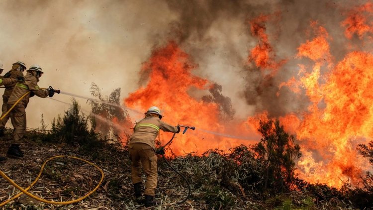 Горски пожар заплашва Древна Олимпия