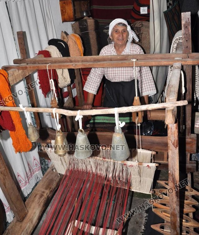 Стан е един от експонатите в етнографската сбирка