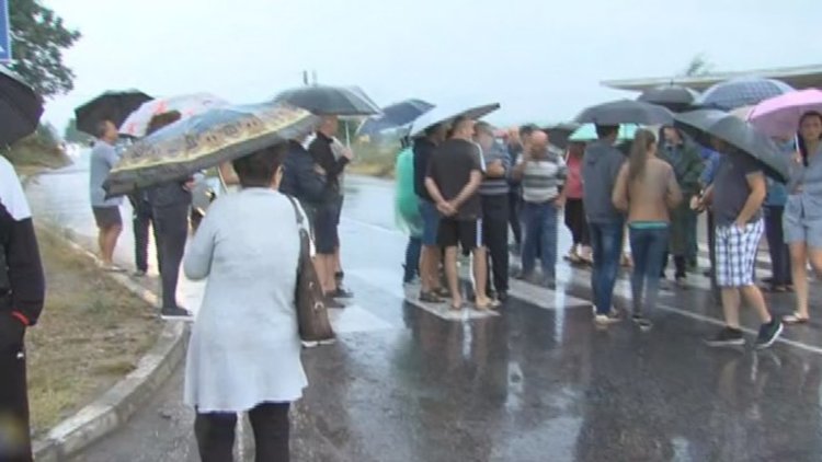 Жителите на Ново Лески протестираха срещу кариера