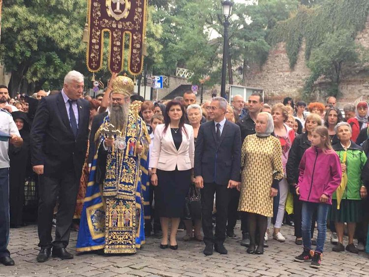 Цвета Караянчева и Никола Чанев специални гости на празника на храма „Света Марина” в Пловдив