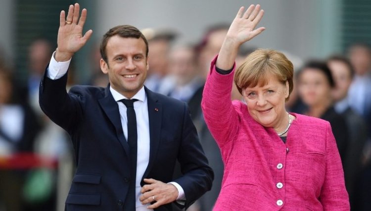 Макрон засенчва Меркел в Европа