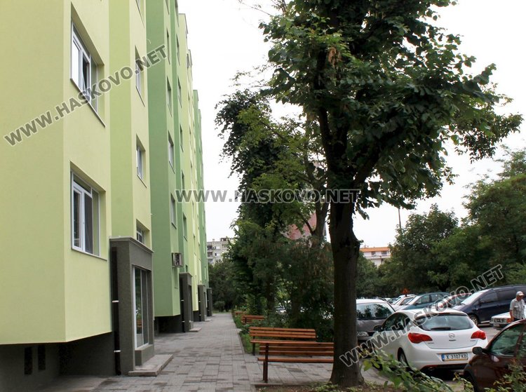 Районът пред блок №1 на ул."С.Врачански"