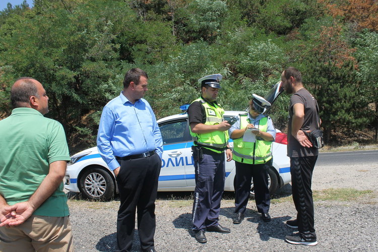 Областният управител предотврати тежко ПТП, шофьорът бил с 3,35 промила