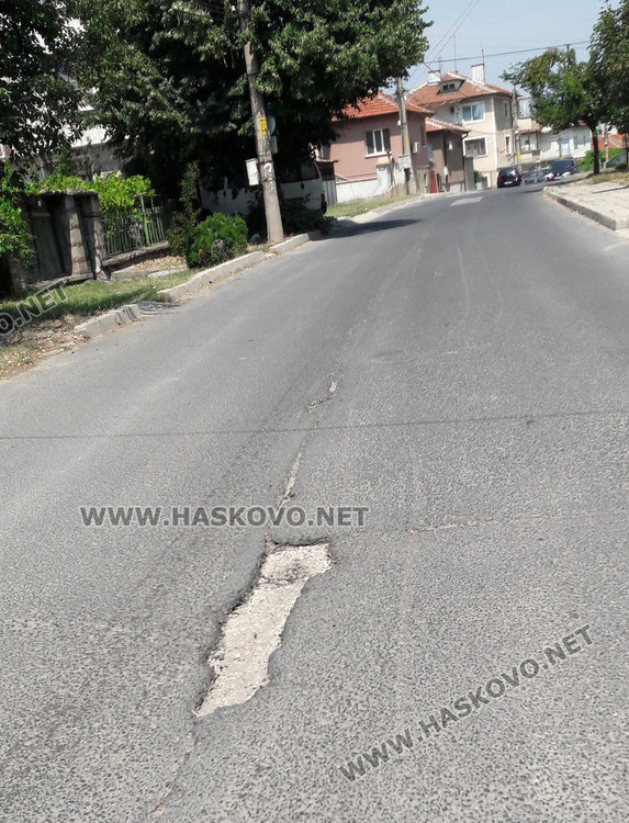 Читател: Улиците в цяло Хасково са в дупки