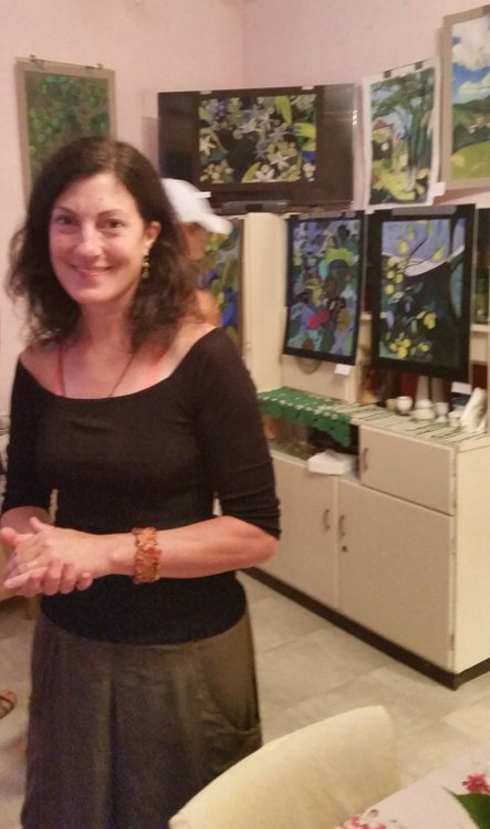 Две американки откриха изложба в село Полковник Серафимово