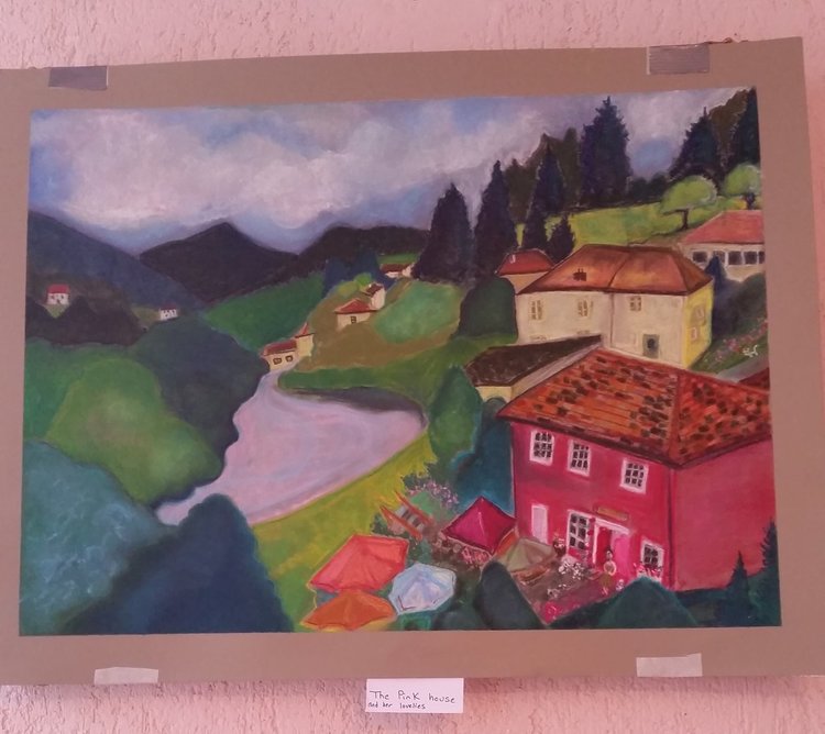 Две американки откриха изложба в село Полковник Серафимово