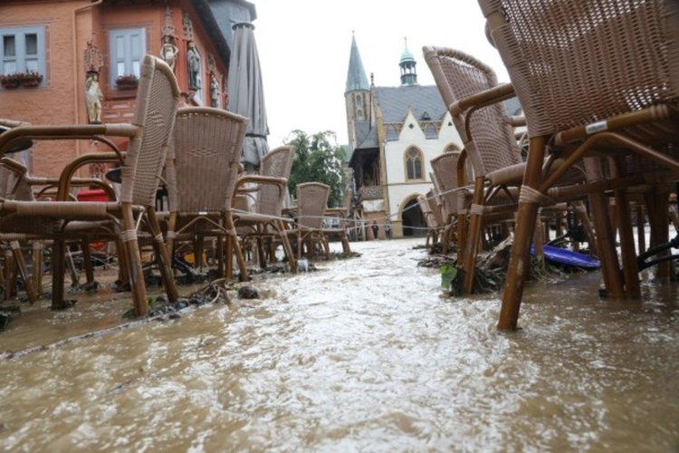 Порои наводниха Централна Германия 