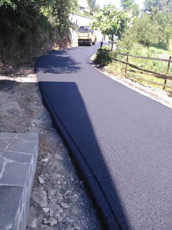 Положиха нов асфалт и в Падина