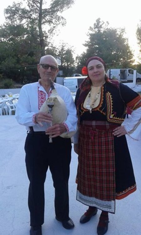 Кърджалийски самодейци на празника Илинден в Диони, Гърция