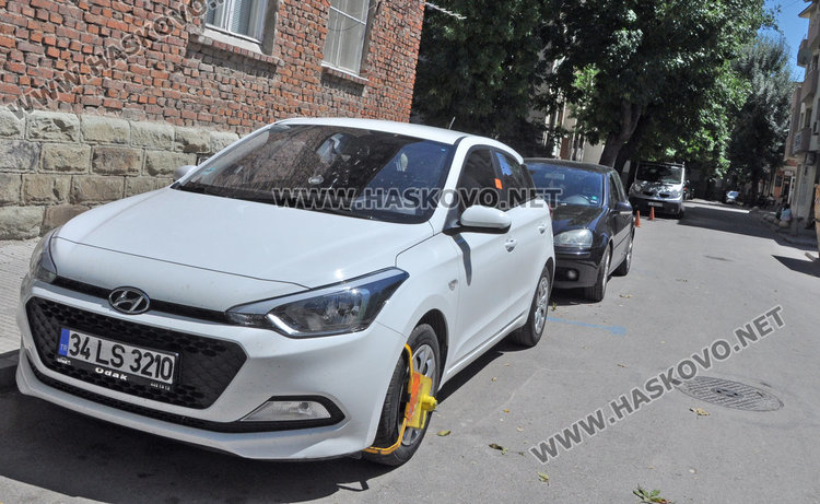 Закопчаха турски Хюндай в синята зона