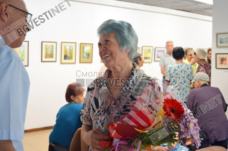 Елена Добрева-творец, планинар и  учител по съдба откри изложба с "душа"