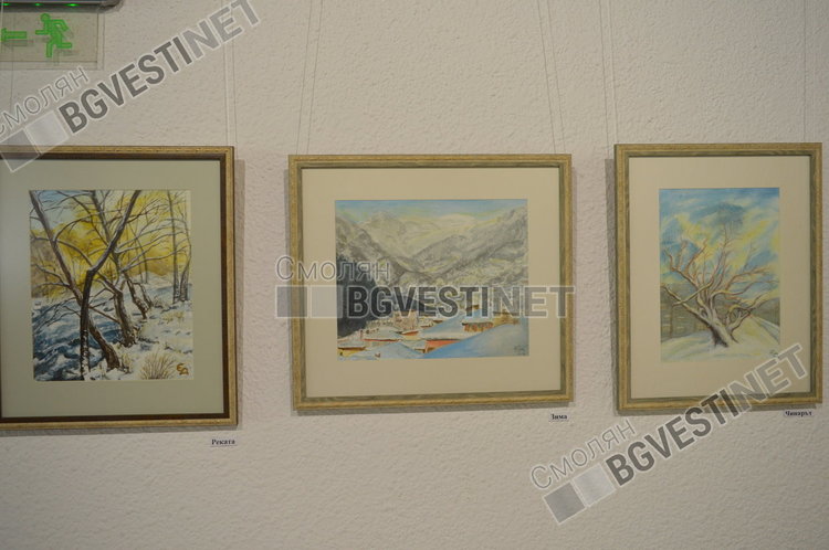 Елена Добрева-творец, планинар и  учител по съдба откри изложба с "душа"