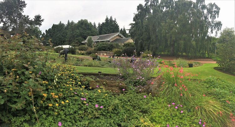 На разходка в градината