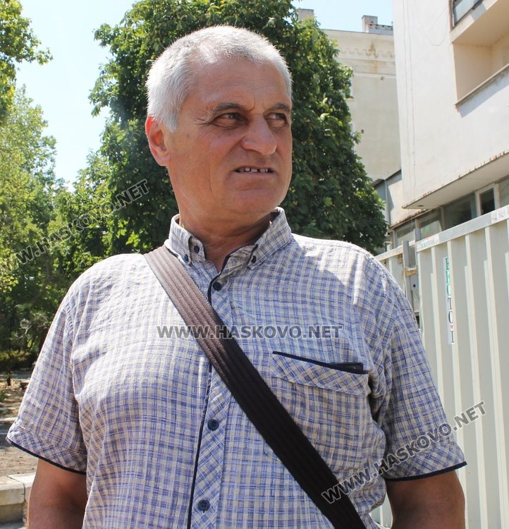 Ръководителят на обекта Костадин Хараланов