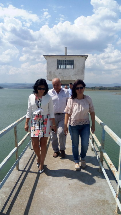 Инспектираха язовири на „Напоителни системи”,гледаха ги под лупа