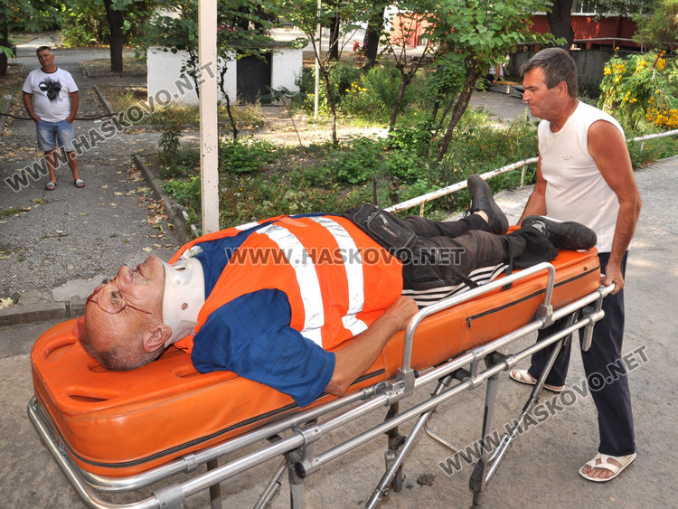 Пострадалият колоездач се е отървал само със счупен нос