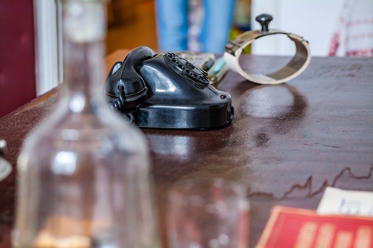 Част от изложените експонати - снимка -Община Димитровград