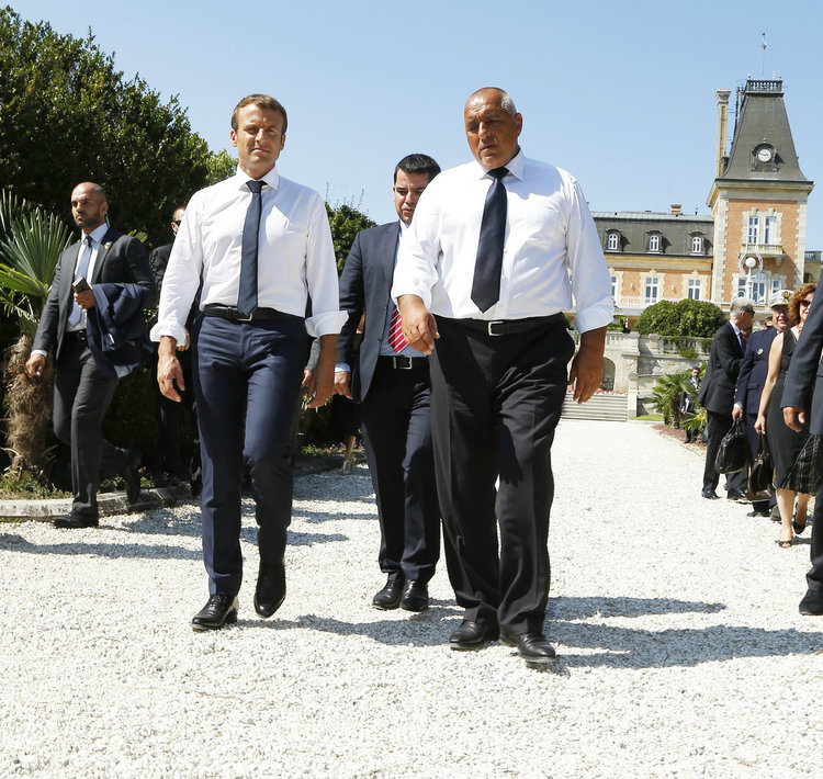 Френският президент: Ще подкрепя премиера Борисов в усилията му България да бъде приета в „чакалнята“ на еврозоната