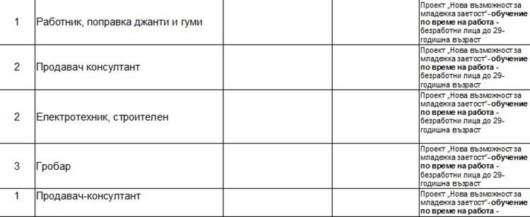 Търсят 26 учители чрез борсата в Димитровград