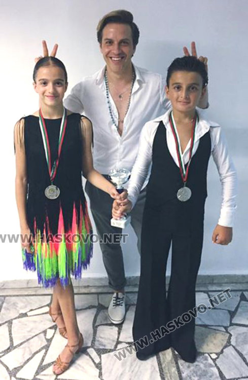 Сребро и бронз за танцьори от „Гранд“ в Международен турнир