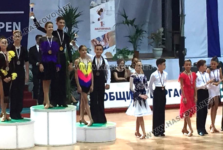 Сребро и бронз за танцьори от „Гранд“ в Международен турнир