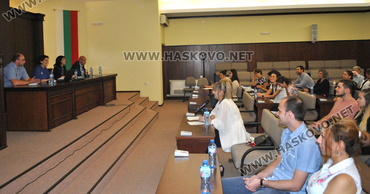 Бизнес-форумът в зала "Хасково"