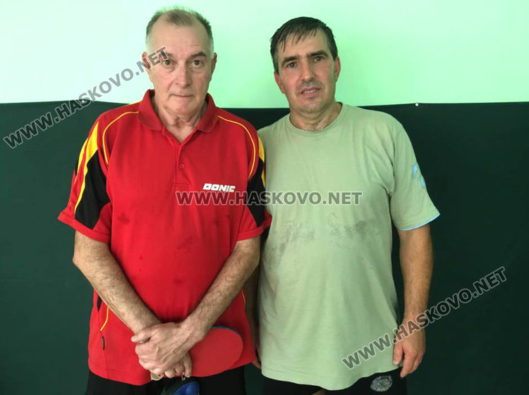 Пибедителят от любителския турнир при голямата възрастова група Пламен Делчев /дясон/