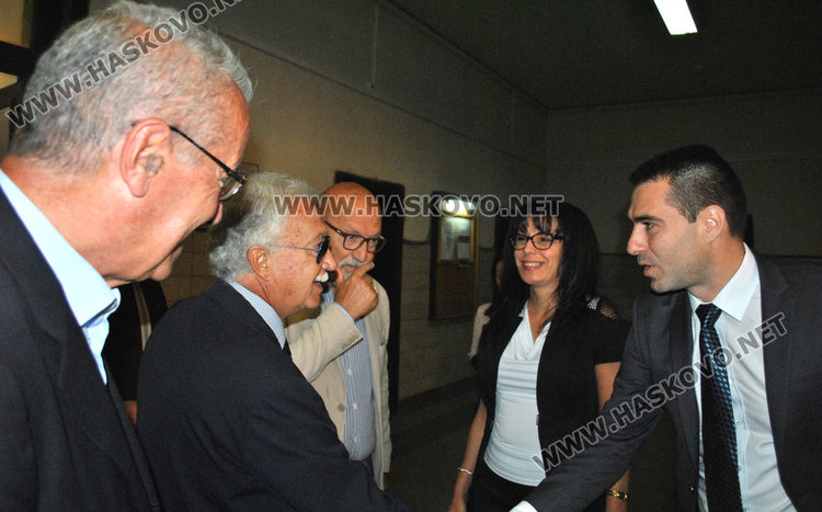 Италиански съдии наблюдават разпределението на делата в хасковския съд