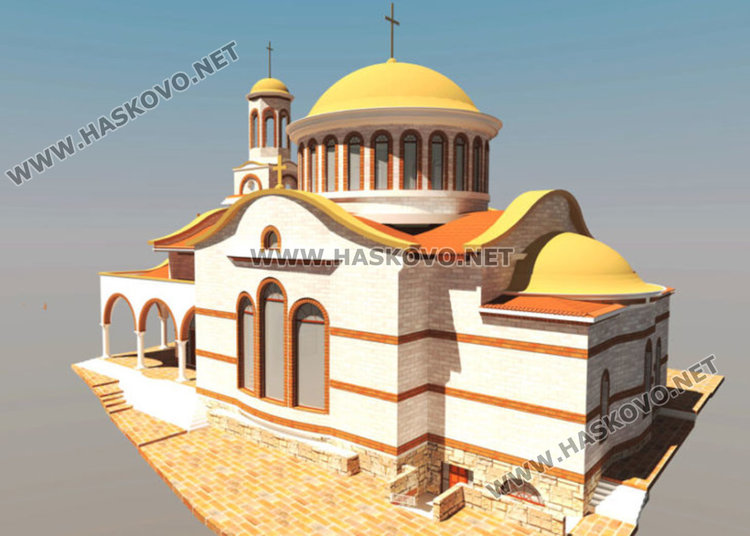 Хасковлии вграждат свои тухли за здраве в храма „Св. Иван Рилски“