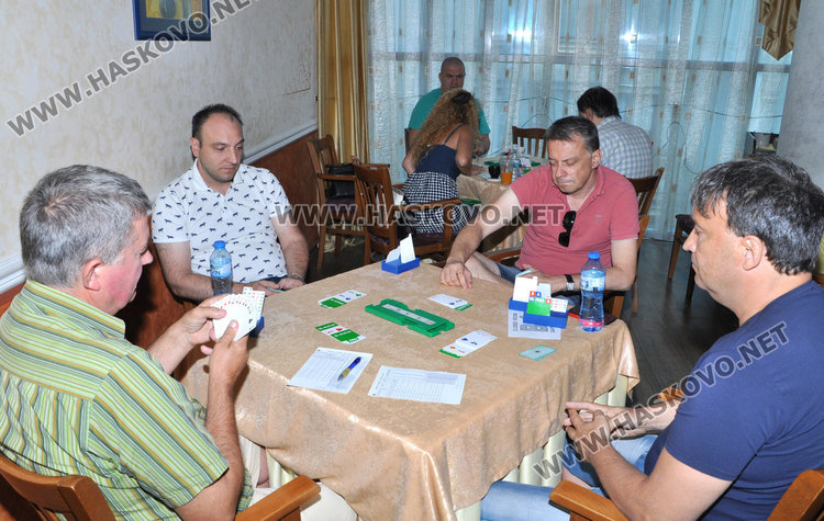 Хасковски тим спечели отборното  в турнира по спортен бридж