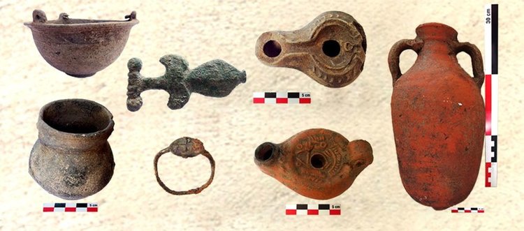 Метални и керамични находки