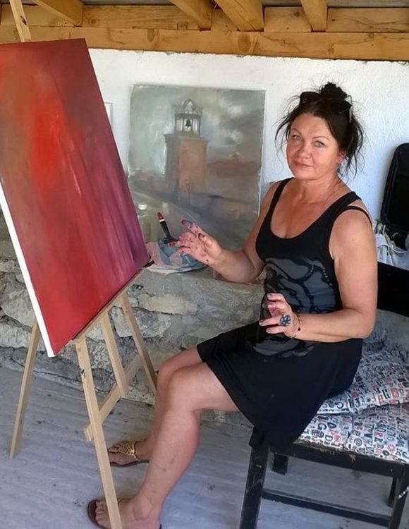 Изложба в лятната читалня представя творби от пленера в Бодрово