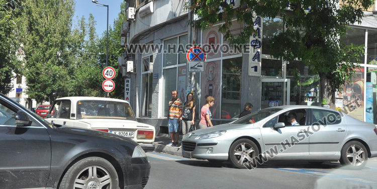 Маневра по ул. "Преслав"