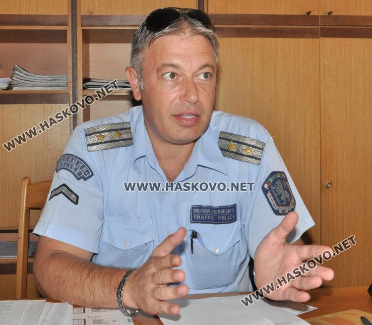 Шефът на КАТ Хасково Димо Чобанов