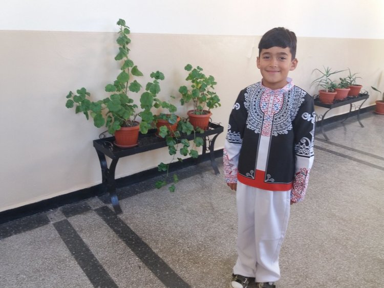 Айкут Къртъл е ученик във втори клас