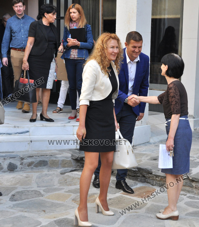 д-р Красимира Узунова посрещна гостите в РИМ Хасково